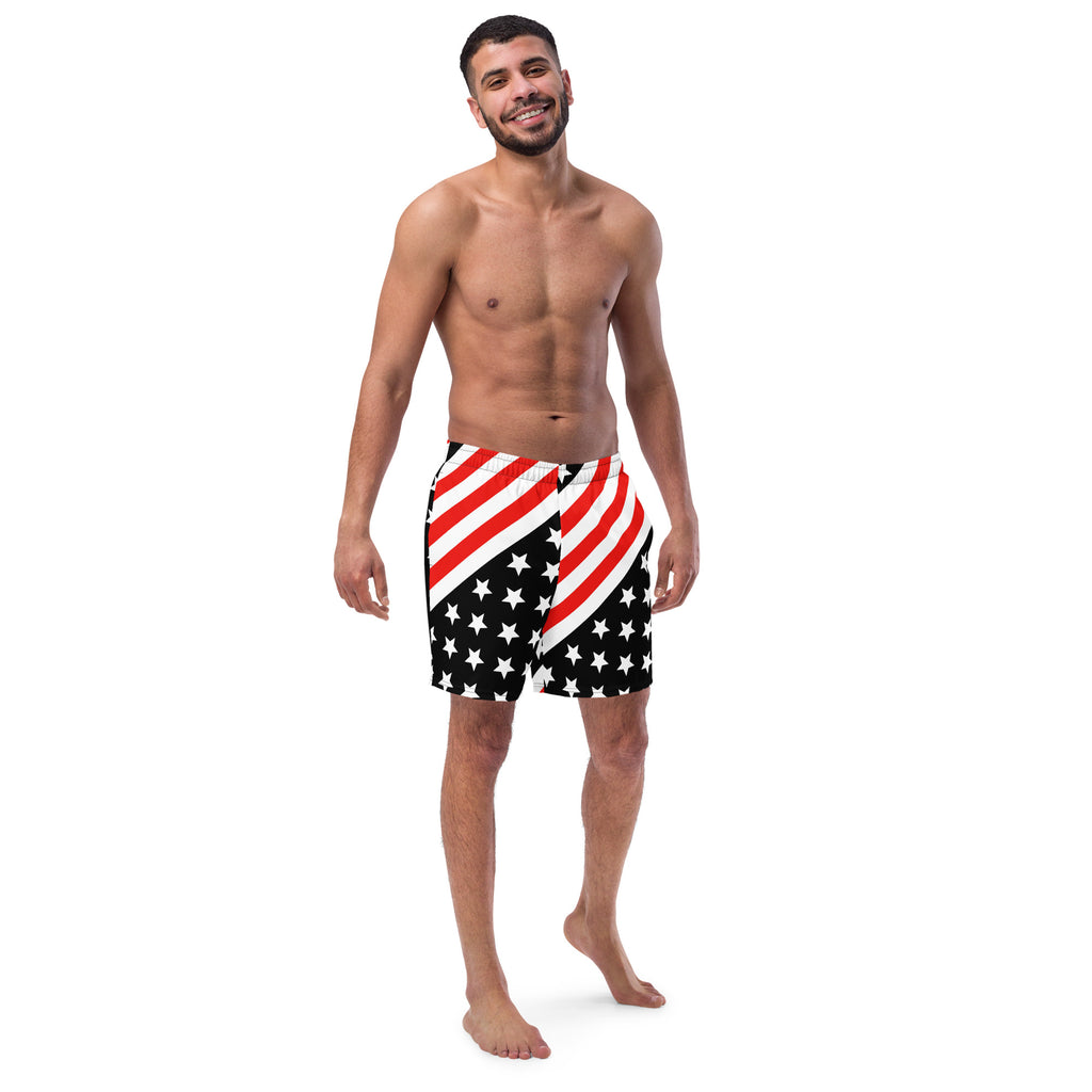 American Flag Men's Swim Trunks